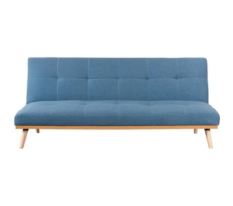 Banquette Clic Clac Places Capitonn Tissu Bleu L X P X H