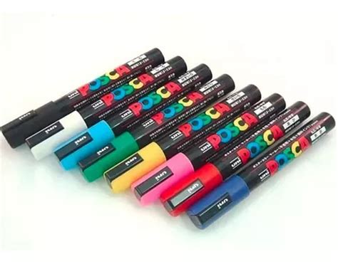 Marcador Uni Posca Pc M X Unidades Buenisimos Mercadolibre