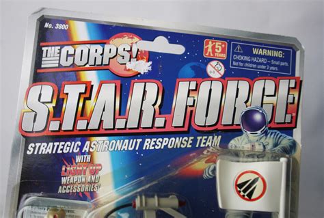 THE CORPS STAR FORCE ASTRONAUT TEAM SAPPER SPACE FIGURE LANARD 1997 NEW