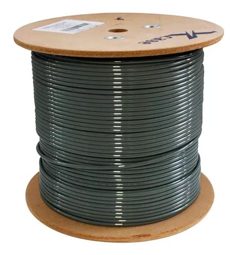 Bobina Cable Utp Cat 5e 305m Doble Forro Exterior Xcase Meses sin interés