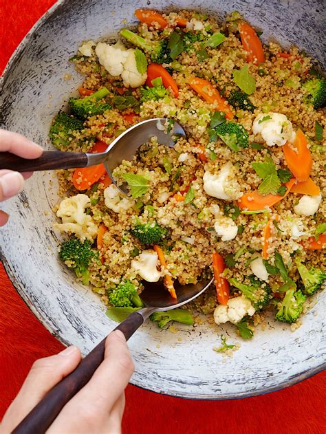 Marcus Samuelsson’s Quinoa with Broccoli, Cauliflower and Toasted ...