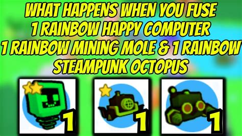 What Happens When You Fuse 1 RB Happy Computer Mining Mole Steampunk