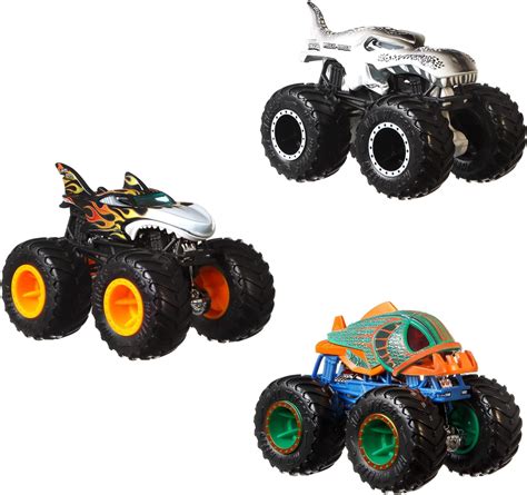 Amazon Hot Wheels Monster Trucks New For Scale Mandalorian Toys Games