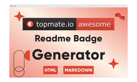 Topmate README Badge Markdown Badge Generator For Your Topmate