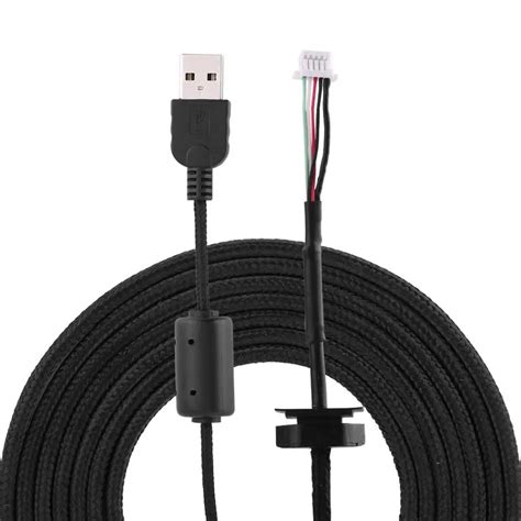 2meters Usb Mouse Line Wire Cable Replacement Repair Accessory For