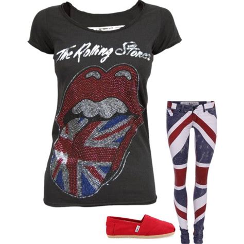 The Rolling Stones Outfit By Kathyfehringer Via Polyvore Rolling Stones Outfit Stylish