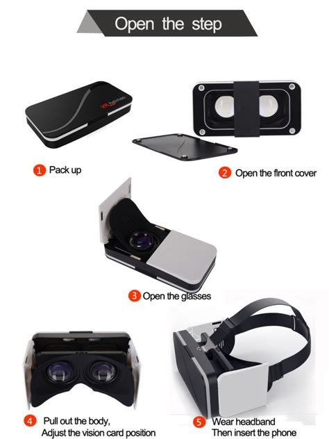 Vr Shinecon Foldable Cell Phone Vr Headset Vr Goggles Bring Your Into A