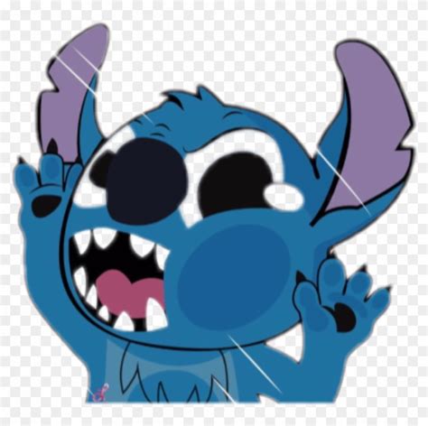 Stitch Blue Tumblr Sticker Pictures Png Stitch Png Cute Lilo And