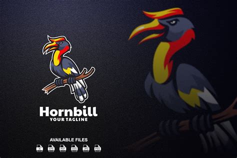 Hornbill Logo, Graphic Templates - Envato Elements