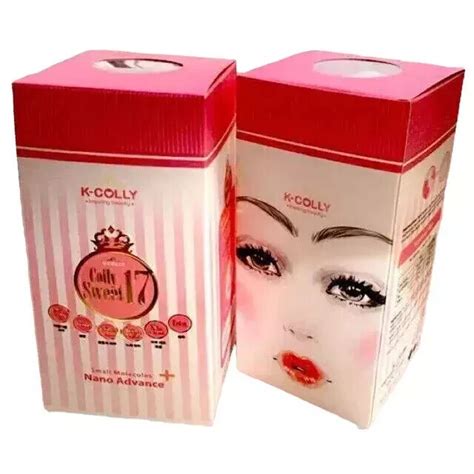 K COLLY SWEET17 KOREAN Nano Collagen Advance Triple Whitening 60