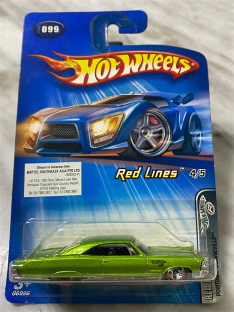 Hot Wheels Pontiac Bonneville Red Lines Hobbies Toys Toys Games On Carousell