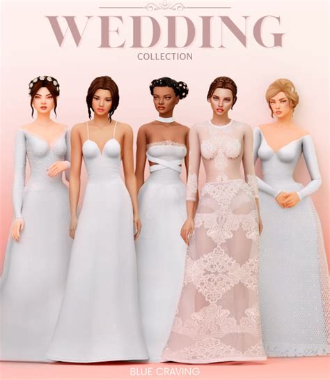 Sims Cc Wedding Collection In Sims Wedding Dress Sims