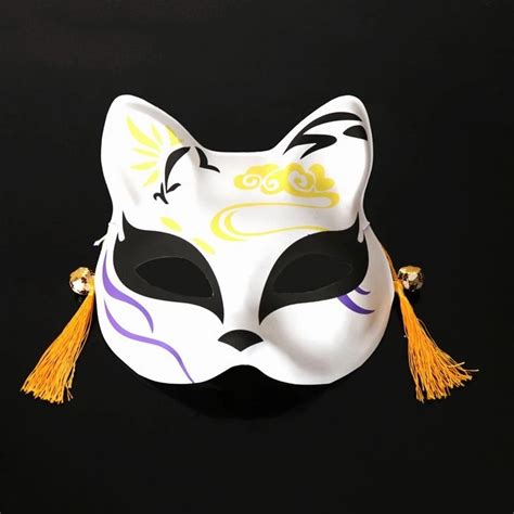 Jual Topeng Rubah Anbu Cosplay Ninja Kucing Japanese Anime Demon Slayer