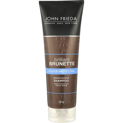 John Frieda Shampoo Brilliant Brunette Moisturising 250ml Woolworths