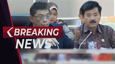 Breaking News Menko Polhukam Hadi Tjahjanto Hadiri Raker Pansus Dpr