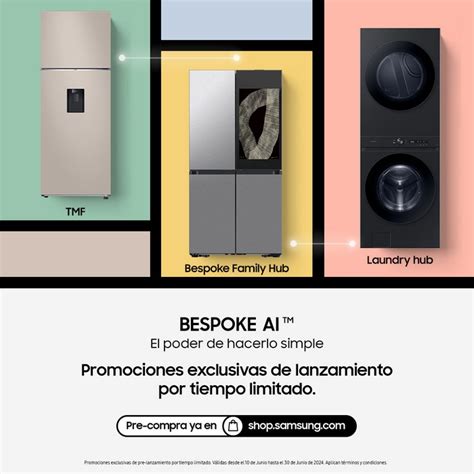 Samsung Lanza Su Nueva Linea BESPOKE AI Online Plus