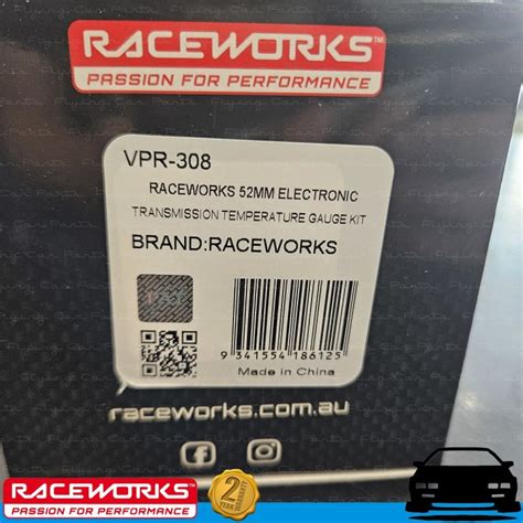 Raceworks Mm Electronic Transmission Temperature Stepper Gauge Kit