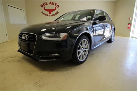 2014 Audi A4 2 0t Quattro Premium Plus Super Loaded With Options Navigation Blind Spot Stock