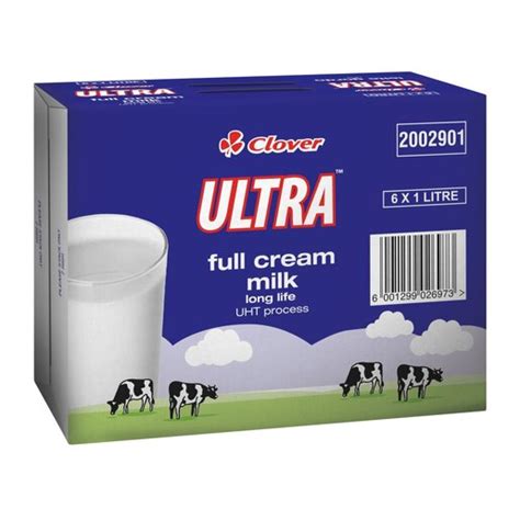 Clover Ultra Uht Long Life Full Cream Milk X L Smart Price