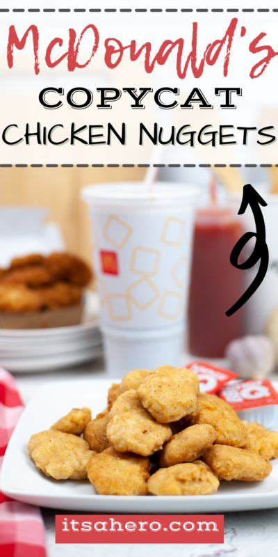 Copycat Mcdonald S Chicken Mcnuggets Recipe Its A Hero Recipe