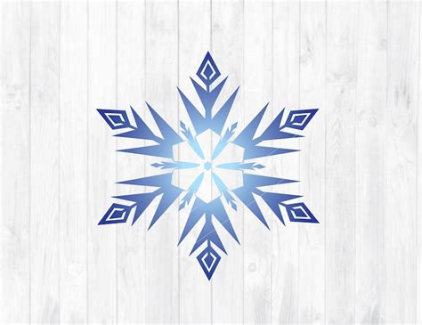 Free Snowflake Svg Frozen Svg Png Eps Dxf File