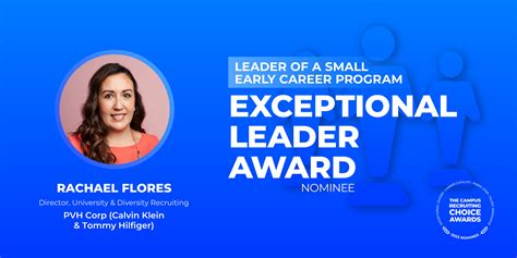 Rachael Flores Nominee For Exceptional Leader Award 2023 Campus