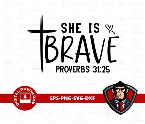 She Is Strong Svg Proverbs 31 25 Svg Religious Svg Afro Etsy