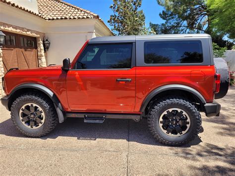 Hot Pepper Red Base Bronco Budget Build Bronco G Ford Bronco