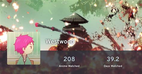 Westwood's profile · AniList