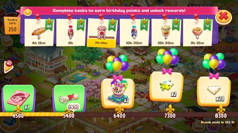 Level 160 Level Up Birthday Event Bingo Derby Omlet Maker New