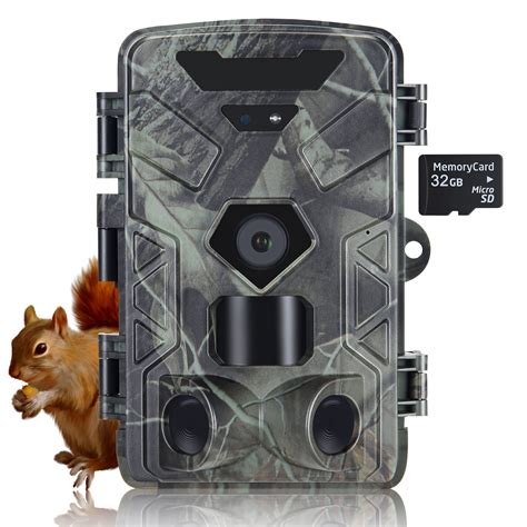 SuntekCam Hunting Trail Camera 36MP 4K With 32GB Micro SD Card IP65