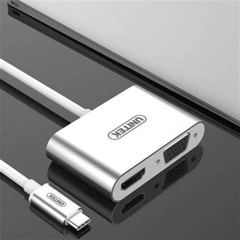 Unitek USB 3 1 Type C To HDMI VGA Converter Bigbyte IT World