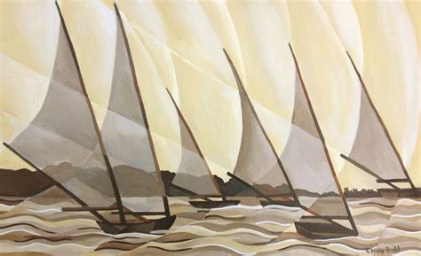 Flotilla Of Feluccas Acrylic Painting By Tiffany Budd Artfinder