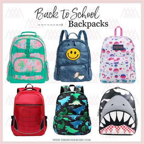 Backpacks For Back To School - The Motherchic