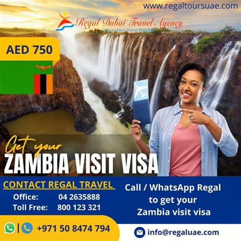 Zambia Visit Visa From Dubai Tourist Visa Regal Tours