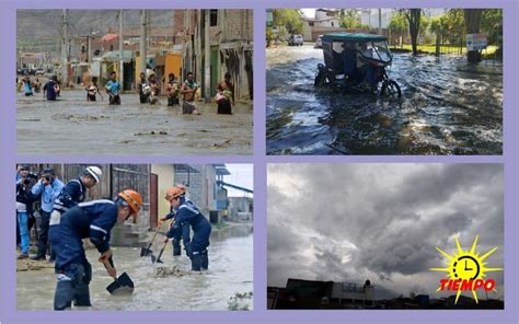 Lluvias Torrenciales En Tumbes Y Piura Clima Inundaciones Tiempo Pe