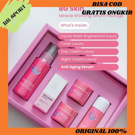 Jual Bg Skin Paket Miracle Shinning Serum Package Paket Terbaru Bg