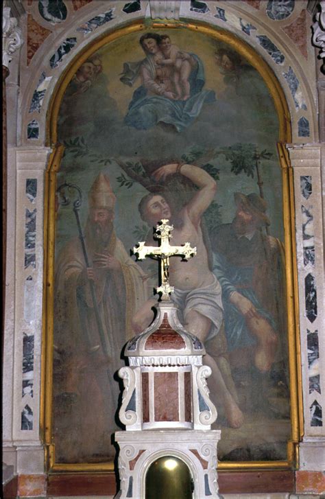 Madonna Con Bambino In Gloria Tra San Sebastiano San Rocco E San G