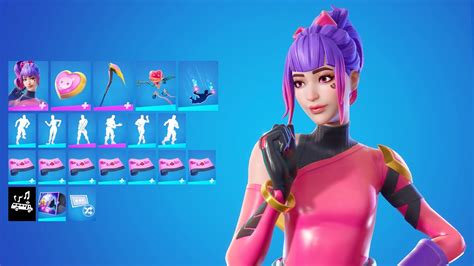 Tracy Trouble Skin March Crew Pack Skin Showcase Fortnite Youtube