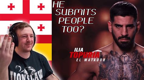 The Total Package Featherweight Champ Ilia Topuria Spotlight Reaction