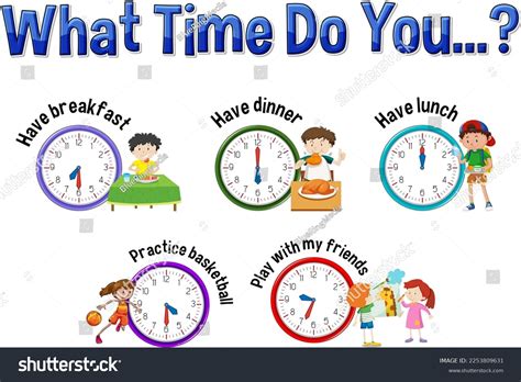 Industrial Revolution Daily Routine Clipart