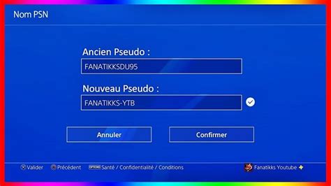 CHANGER SON PSEUDO PS4 FACILEMENT ATTENTION AUX RISQUES YouTube