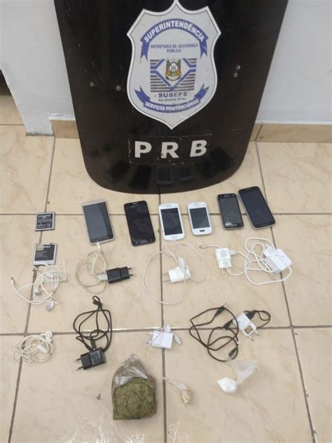 Agentes Penitenci Rios Interceptam Arremesso De Celulares E Drogas