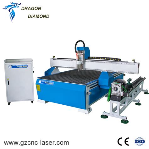 MDF PVC Acrylic Woodworking 4 Axis 1325 CNC Router Engraving Machine