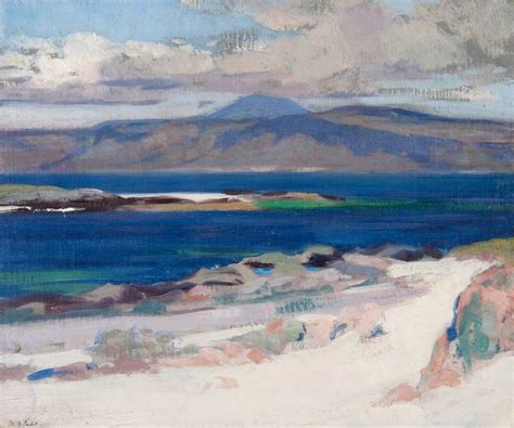 Ben More From Iona By Francis Campbell Boileau Cadell 18831937