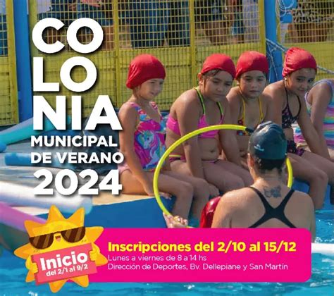 Infoban Campana Ya Abri La Inscripci N Para La Colonia Municipal De