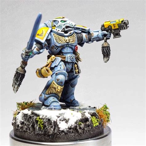 Space Wolf Primaris Battle Leader Warhammer 40k Space Marine Space Wolves Space Marine