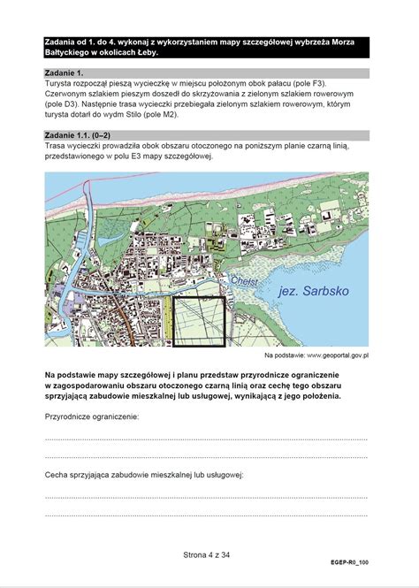 Matura Z Geografii Arkusz Dla Formu Y Strefa Edukacji