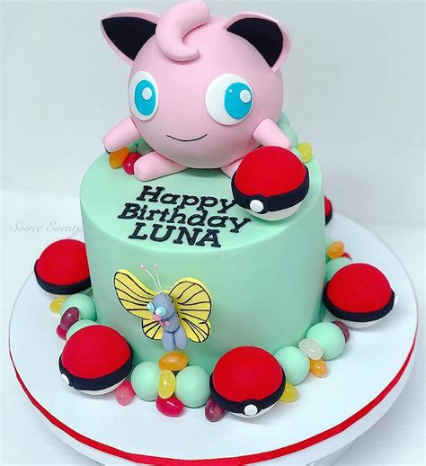 Jigglypuff Pokemon Cake – Soiree