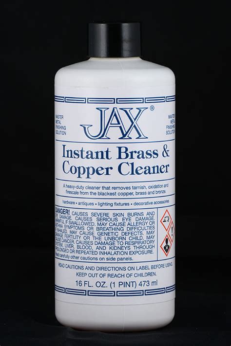 Jax Instant Brass And Copper Cleaner Jax Chemical Company